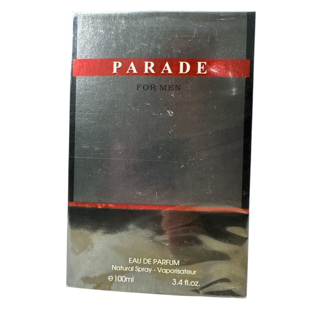 Parade For Men Eau‎ De Parfum EDP 3.4oz 100ml Regular Size Natural Spray